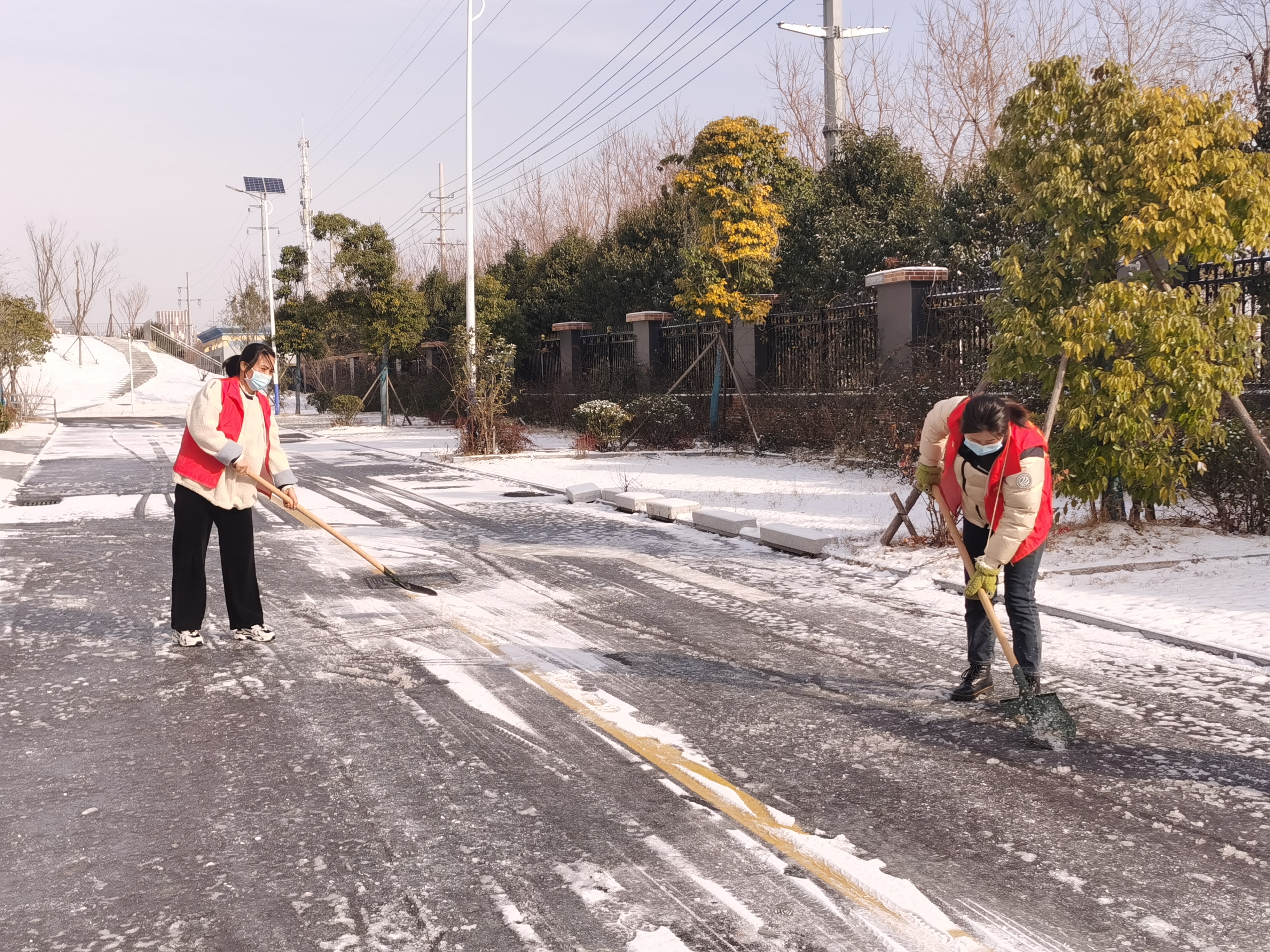 志愿零距離，清雪暖人心(圖2)